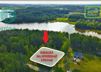 Używany, Sprzedaż działki Kamień Nad Brzegiem 1501m2 na sprzedaż  Kamień