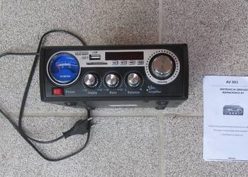 Wzmacniacz audio z odbiornikiem radiowym na sprzedaż  Oborniki Śląskie