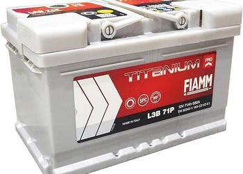 Akumulator FIAMM TITANIUM PRO 12V 71Ah 680A Prawy Plus na sprzedaż  Mielec