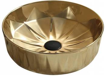 Umywalka Nablatowa GOLD złota 44x44 cm ceramiczna na sprzedaż  Choroszcz