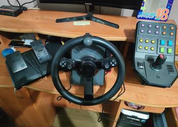 Kierownica LOGITECH G Saitek Farm Sim Controller (PC) na sprzedaż  Konstantynów Łódzki
