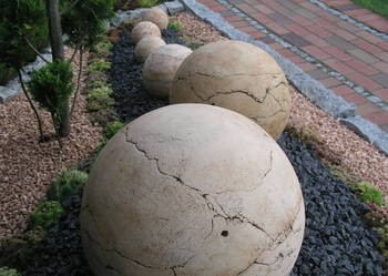 Ceramiczna kula ogrodowa śr. 60 cm. mrozoodporna na sprzedaż  Jelenia Góra