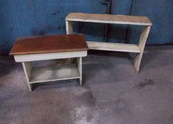 Stare drewniane ławki 2 szt. na sprzedaż  Bielsko-Biała