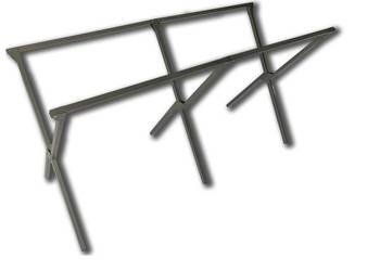 Stół handlowy 1,5 x 53 STELAŻ NOGI RYNEK wysokość 40 cm, używany na sprzedaż  Konradów