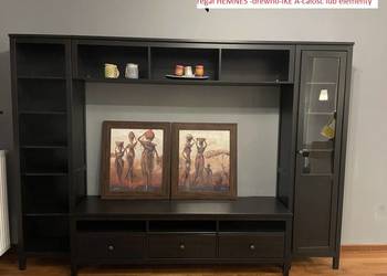 Regaly IKEA HEMNES - drewno - witryna - sekretarzyk na sprzedaż  Warszawa