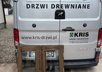 OKNO DREWNIANE SOSNOWE OD RĘKI OLEJOWANE CAŁA POLSKA 92X68 na sprzedaż  Grzybno