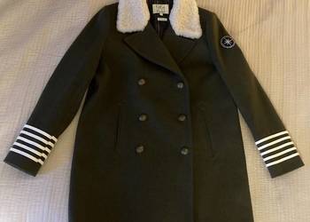 Używany, płaszcz,zielony,roz 38,marynarski,Tommy Hilfiger,Gigi Hadid kolekcja na sprzedaż  Rzeszów