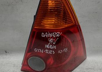 LAMPA PRAWA TYLNA DAIHATSU YRV, używany na sprzedaż  Lipno