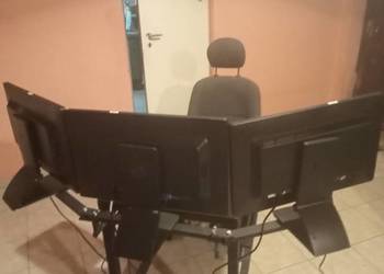 Składane Stanowisko gamingowe,symulator lotu lub jazdy. na sprzedaż  Staszów