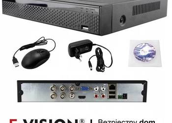 Rejestrator hybrydowy do monitoringu 4 KANAŁY + AUDIO  2Mpx na sprzedaż  Wrocław