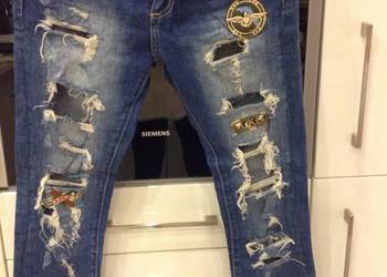 Spodnie Jeans Damskie r / M Dziury j nowe na sprzedaż  Nowa Sól