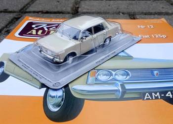 Używany, POLSKI FIAT 125P kultowe auta PRL Deagostini 1/43 model KaP FSO nowy na sprzedaż  Warszawa