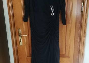 Granatowa wyszczuplająca maxi sukienka firmy KALEIDOSCOPE na sprzedaż  Kuźnia Raciborska