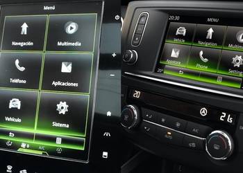 Renault R-Link 2 Mapy 2023/2024 Radary Android Auto CarPlay na sprzedaż  Kłodawa