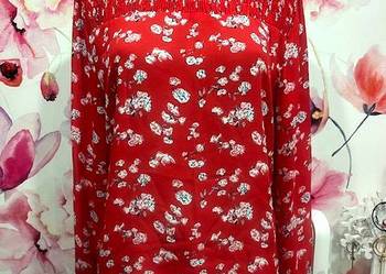 Używany, primark bluzka modny wzór kwiaty floral hit roz.42 na sprzedaż  Choszczno
