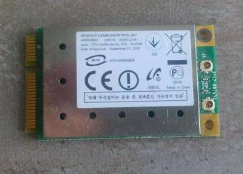Karta WiFi do laptopa B/G Atheros miniPCI-e na sprzedaż  Łódź