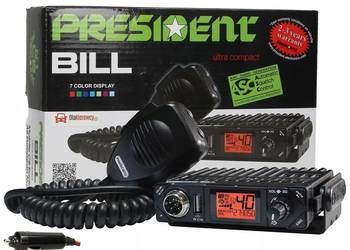 RADIO CB PRESIDENT BILL MINI ASC małe USB 10cm na sprzedaż  Łuszczów Drugi