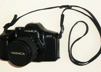 Analogowy aparat lustrzanka YASHICA 109 MP 35-70 mm, używany na sprzedaż  Gliwice
