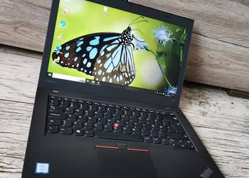 Laptop Lenovo T460 14&quot; IPS FHD I5 8/256GB bat.6h ładny na sprzedaż  Jankowice