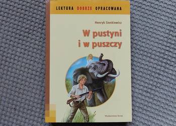z opracowaniem! &quot;W pustyni i w puszczy&quot; Henryk Sienkiewicz na sprzedaż  Kraków
