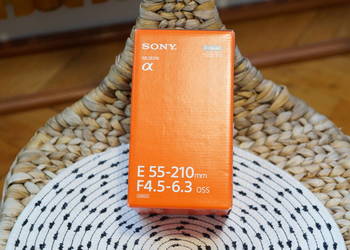 Obiektyw Sony E SEL55-210 f4.5-6.3 OSS., używany na sprzedaż  Bielsko-Biała