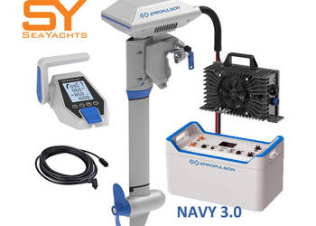 Silnik zaburtowy ePropulsion NAVY 3.0 KOMPLET MANETKA + BATERIA + ŁADOWARKA na sprzedaż  Zielona Góra
