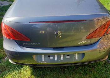 Używany, KLAPA TYŁ POKRYWA BAGAŻNIKA PEUGEOT 307 CC CABRIO na sprzedaż  Proszowice