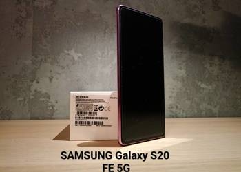 Używany, Telefon Samsung Galaxy S20 FE 5G 128GB Cloud Lavender STAN IDEALNY na sprzedaż  Jastrzębie-Zdrój