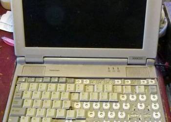 Laptop Toshiba Satellite 300CDT zabytek vintage, używany na sprzedaż  Zamość