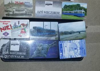 Kolekcja 11 sztuk  starych kart  MPK Rok od 1999 do 2004  ! na sprzedaż  Kraków