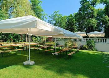 Stół biesiadny wynajem Parasol komplety piwne namioty na sprzedaż  Wieliczka