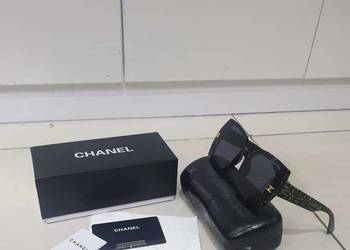 Okulary przeciwsłoneczne Chanel z certyfikatem, używany na sprzedaż  Warszawa