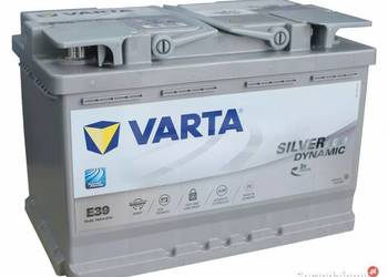 Akumulator Agm 70Ah 760A Varta Silver Dynamic  A7 (E39) na sprzedaż  Mielec