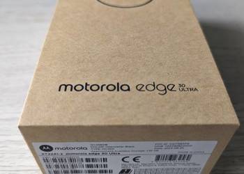 NOWA, gw. 24m Motorola 30 Ultra 12/256GB, plomba na sprzedaż  Białystok