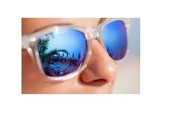 okulary River Island przeciwsłoneczne w stylu retro na sprzedaż  Zamość
