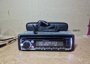 Używany, Radio samochodowe Pioneer DEH-X5700BT Bluetooth Aux USB Cd na sprzedaż  Dzierzby Szlacheckie