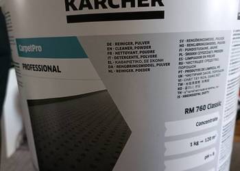 Proszek Karcher RM 760 100g do prania tapicerki dywanów, używany na sprzedaż  Działoszyn