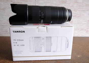 Obiektyw Tamron 70-210 F/4 Di VC USD G2 Nikon, używany na sprzedaż  Chełm