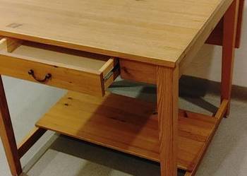 biurko-stół IKEA HEMNES-drewno-BRW biurko-krzesło na sprzedaż  Warszawa