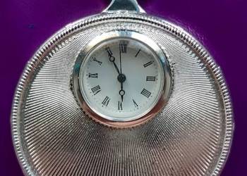 Nowy mechaniczny zegarek kieszonkowy, posrebrzany-BOSTON (3) na sprzedaż  Pruszków