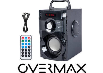 Głośnik BLUETOOTH Overmax Soundbeat 2.0 USB Radio SD AUX P-ń, używany na sprzedaż  Poznań