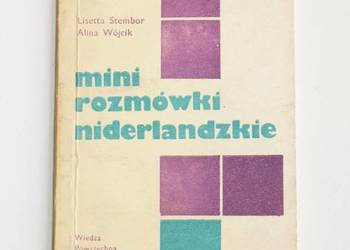 Mini rozmówki niderlandzkie - Lisetta Stembor, Alina Wójcik na sprzedaż  Kraków