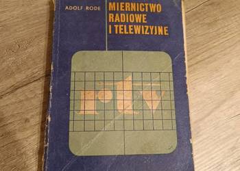Książka Miernictwo Radiowe i Telewizyjne A. Rode PWSZ na sprzedaż  Rzeszów