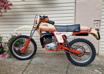 Ktm 125 GS Twinshock 1979 rok GS80 oryginał dokumenty  Kategoria B Cz cross, używany na sprzedaż  Białystok