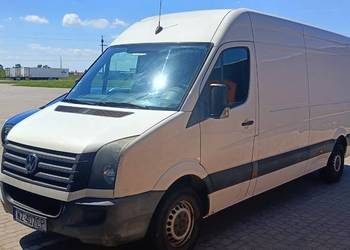 Volkswagen Crafter , uszkodzony silnik, używany na sprzedaż  Pass