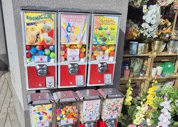 Automat Sprzedający kulki, kapsuły - Wynajem, Współpraca na sprzedaż  Poznań