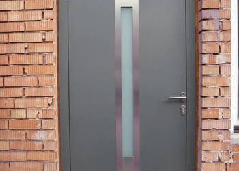 Drzwi zewnętrzne prawe aluminiowe antywłamaniowe ciepłe CREO na sprzedaż  Kraków