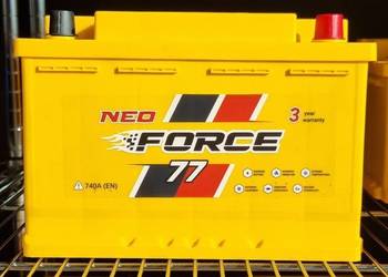 Akumulator Neo Force 77Ah 750A DN na sprzedaż  Słupsk