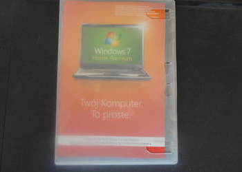 Używany, ORYGINALNY  Windows 7 Home  Premium   32 Bit na sprzedaż  Poznań