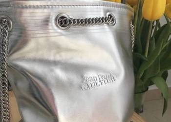 Jean Paul Gaultier srebrna torebka na ramię na sprzedaż  Kraków